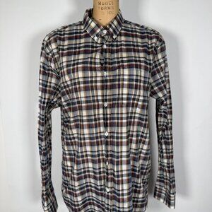 Acne Studios Isherwood PSS15 Checkered Button Up Shirt